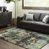 Karastan Artisan Frotage Jadeite by Area Rug Scott Living Room Scene 2 
