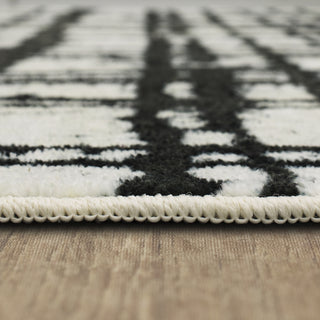 Karastan Evolution Genesis Black Area Rug