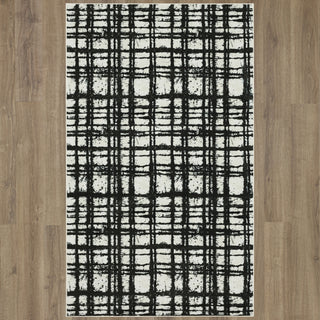 Karastan Evolution Genesis Black Area Rug