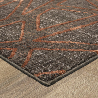 Karastan Soiree Gibson Smokey Grey Area Rug Corner 