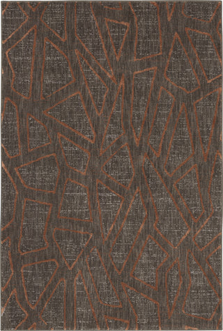 Karastan Soiree Gibson Smokey Grey Area Rug 5'3''x7'10'' Size 