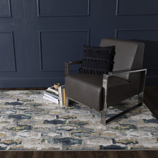 Karastan Soiree Gimlet Mallard Green Area Rug Room Scene 2 