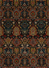 Karastan Spice Market Glenmore Charcoal Area Rug Main Image 8'x11' Size 