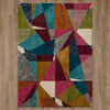 Karastan Meraki Gowri Gray Area Rug on Wood 