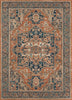 Karastan Estate Grasmere Coral Area Rug Main Image 8'x11" Size 