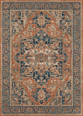 Karastan Estate Grasmere Coral Area Rug Main Image 8'x11" Size 