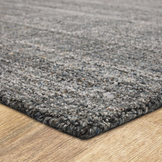 Karastan Haberdasher Graphite Area Rug Corner 