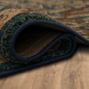 Karastan Spice Market Hackett Sapphire Area Rug Rolled 