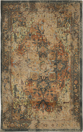 Karastan Antiquity Hamedan Distressed Area Rug Main Image 5'x8' Size 