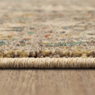 Karastan Estate Hartwell Beige Area Rug Binding