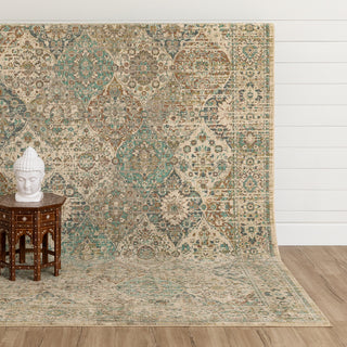 Karastan Estate Hartwell Beige Area Rug Lifestyle Image Feature