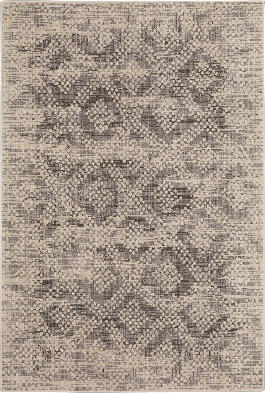 Karastan Axiom Inkle Dove Area Rug Main Image 5'3''x7'10'' Size 