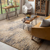 Karastan Vanguard by Drew and Jonathan Home Intrepid Periwinkle Area Rug Room Scene 2 