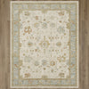 Karastan Adalia Iznik Cream Area Rug on Wood 