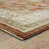 Karastan Adalia Iznik Rust Area Rug Corner