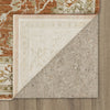 Karastan Adalia Iznik Rust Area Rug Backing