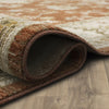 Karastan Adalia Iznik Rust Area Rug Rolled