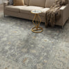 Karastan Adalia Kahta Dark Gray Area Rug Room Scene 2 