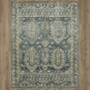 Karastan Marash Karamar Blue Area Rug on Wood 