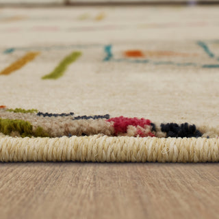 Karastan Meraki Karl Oyster Area Rug Binding 