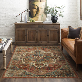 Karastan Elements Kasbar Spice Area Rug Room Scene Featured 