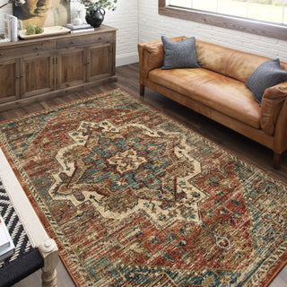 Karastan Elements Kasbar Spice Area Rug Room Scene 2 