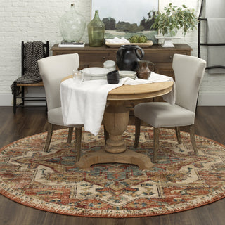 Karastan Elements Kasbar Spice Area Rug Room Scene 3 