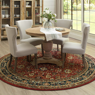 Karastan Spice Market Keralam Garnet Area Rug Room Scene 3 