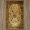 Karastan Antiquity Khor Gold Area Rug on Wood 