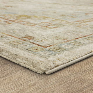 Karastan Adalia Kumra Cream Area Rug Corner 