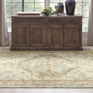 Karastan Adalia Kumra Cream Area Rug Room Scene Featured 