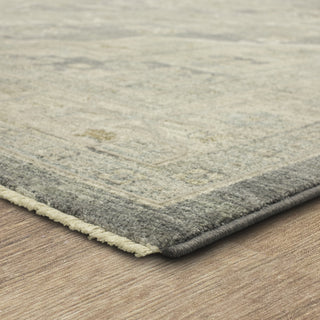 Karastan Adalia Kumra Dark Gray Area Rug Corner 