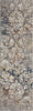 Karastan Soiree La Brea Grey Area Rug 2'4''x7'10'' Size 