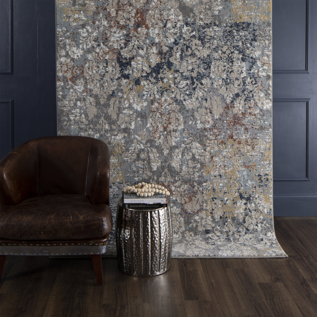 Karastan Soiree La Brea Grey Area Rug – Incredible Rugs and Decor