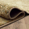 Karastan Touchstone La Valeuruse Camel Area Rug by Virginia Langley Curled 