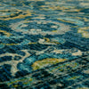 Karastan Kaleidoscope Legolas Blue Area Rug Close Up 