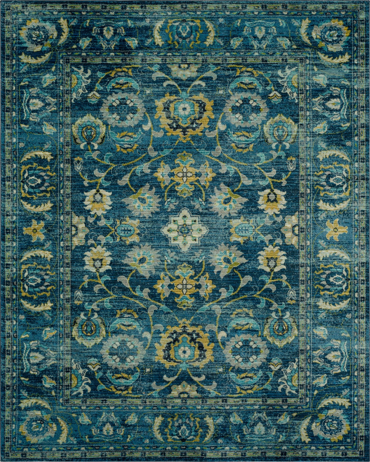Karastan Kaleidoscope Legolas Blue Area Rug Main Image