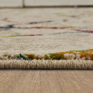 Karastan Meraki Libre Oyster Area Rug Binding