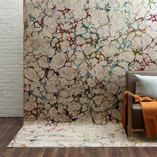 Karastan Meraki Libre Oyster Area Rug Room Scene Featured 