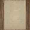 Karastan by (Series 2) Luna Cream Area Rug Bobby Berk on Wood