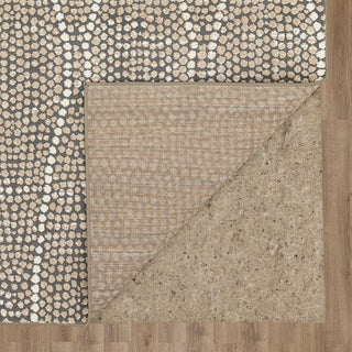 Karastan Rendition Lynx Frost Grey Area Rug by Stacy Garcia Back Image