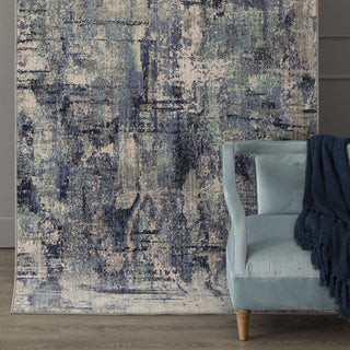 Karastan Axiom Lyric Indigo Area Rug Room Scene Featured 