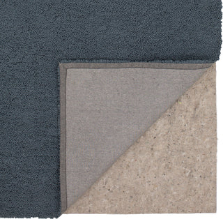 Karastan Malobar Shag Loop Blue Area Rug Backing 