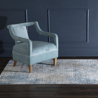 Karastan Tryst Marseille Blue Area Rug Room Scene Featured 