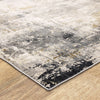 Karastan Tryst Marseille Grey Area Rug Corner 