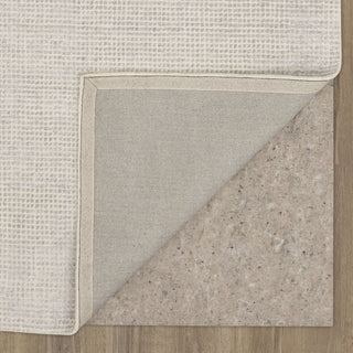 Karastan Labyrinth Meander Silver Birch Area Rug Backing 