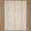 Karastan Rendition Mezzo Oyster Area Rug by Stacy Garcia on Wood 
