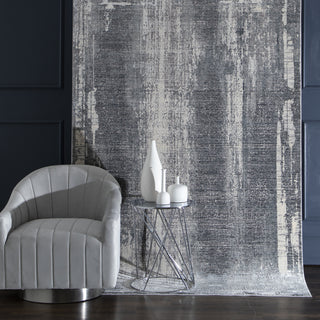 Karastan Tryst Milan Grey Area Rug Room Scene Featured 