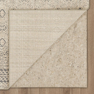 Karastan Bobby Berk (Series 1) Minuet Frost Grey Area Rug Back Image