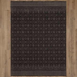 Karastan by (Series 1) Minuet Soot Area Rug Bobby Berk Featured